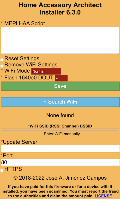 HAA BOOT Config image