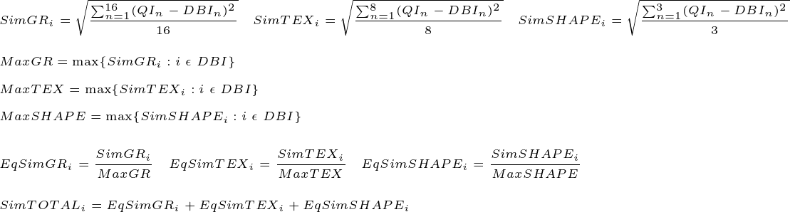 Improved Similarity Formula