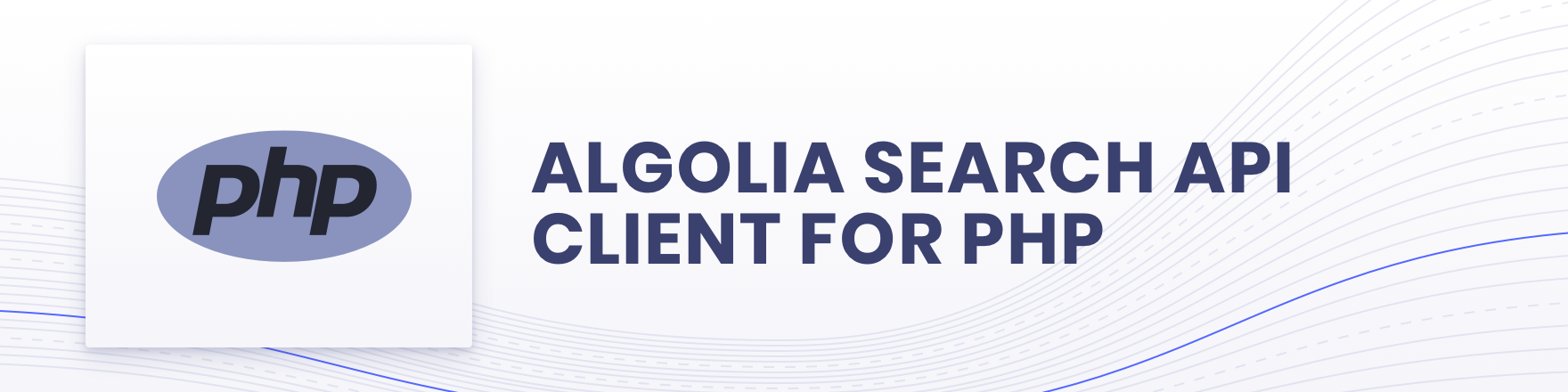 Algolia for PHP