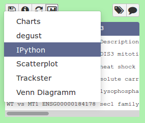 Starting IPython in Galaxy