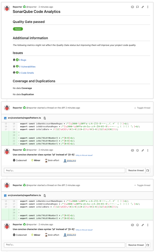 Gitlab Quality Gate