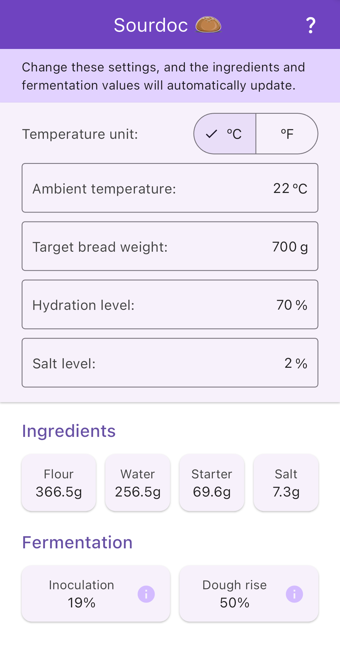 Sourdoc sample screenshot 1