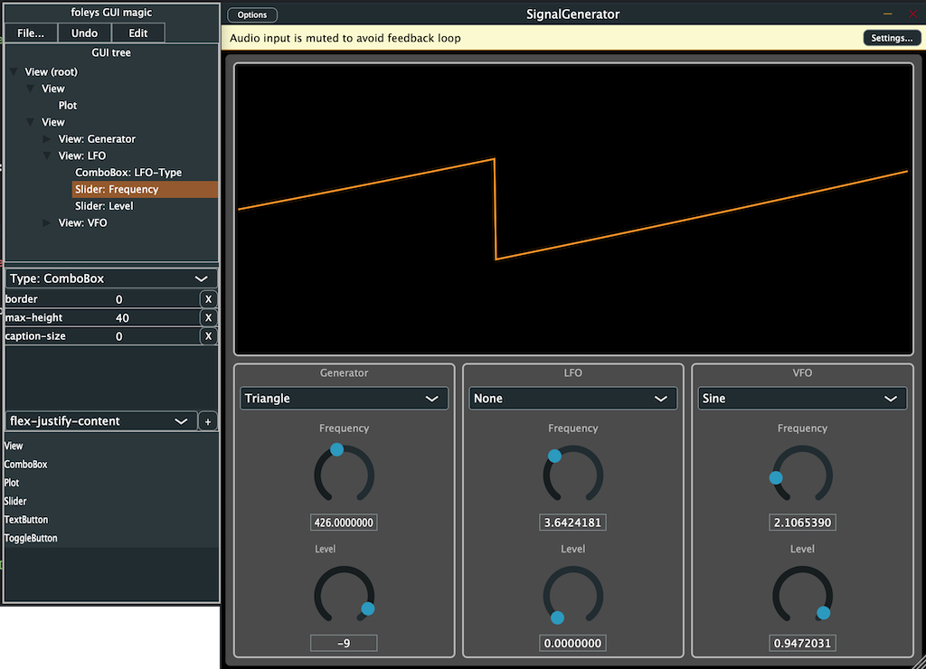 Signal Generator Screenshot