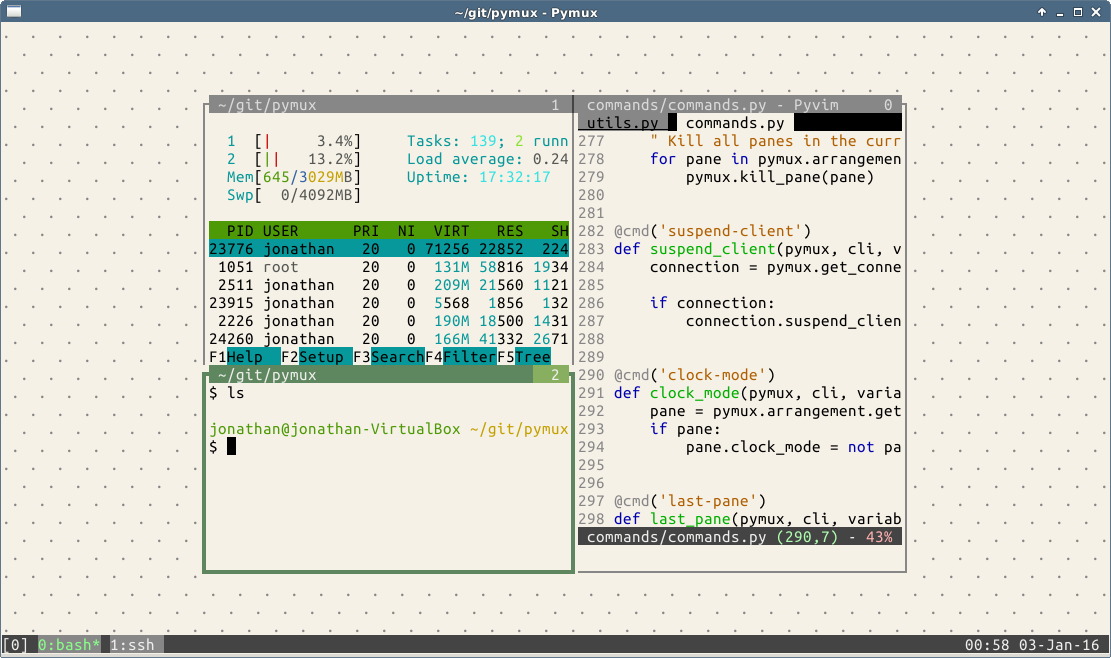 https://raw.githubusercontent.com/jonathanslenders/pymux/master/images/multiple-clients.png