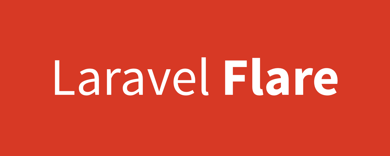 Laravel Flare