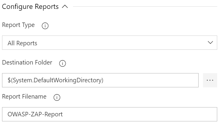 Configure Reports