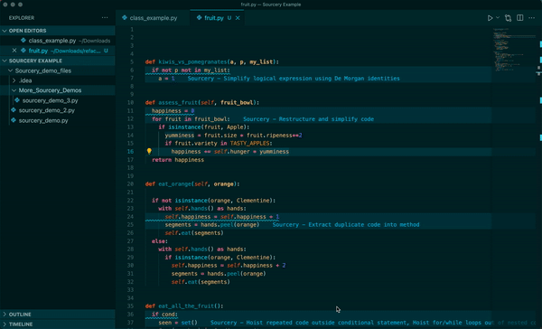 Multi-File Analysis & Refactoring in Sourcery