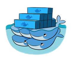 Docker swarm logo