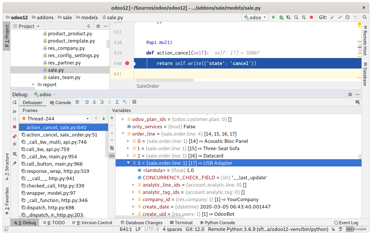 PyCharm Debugger