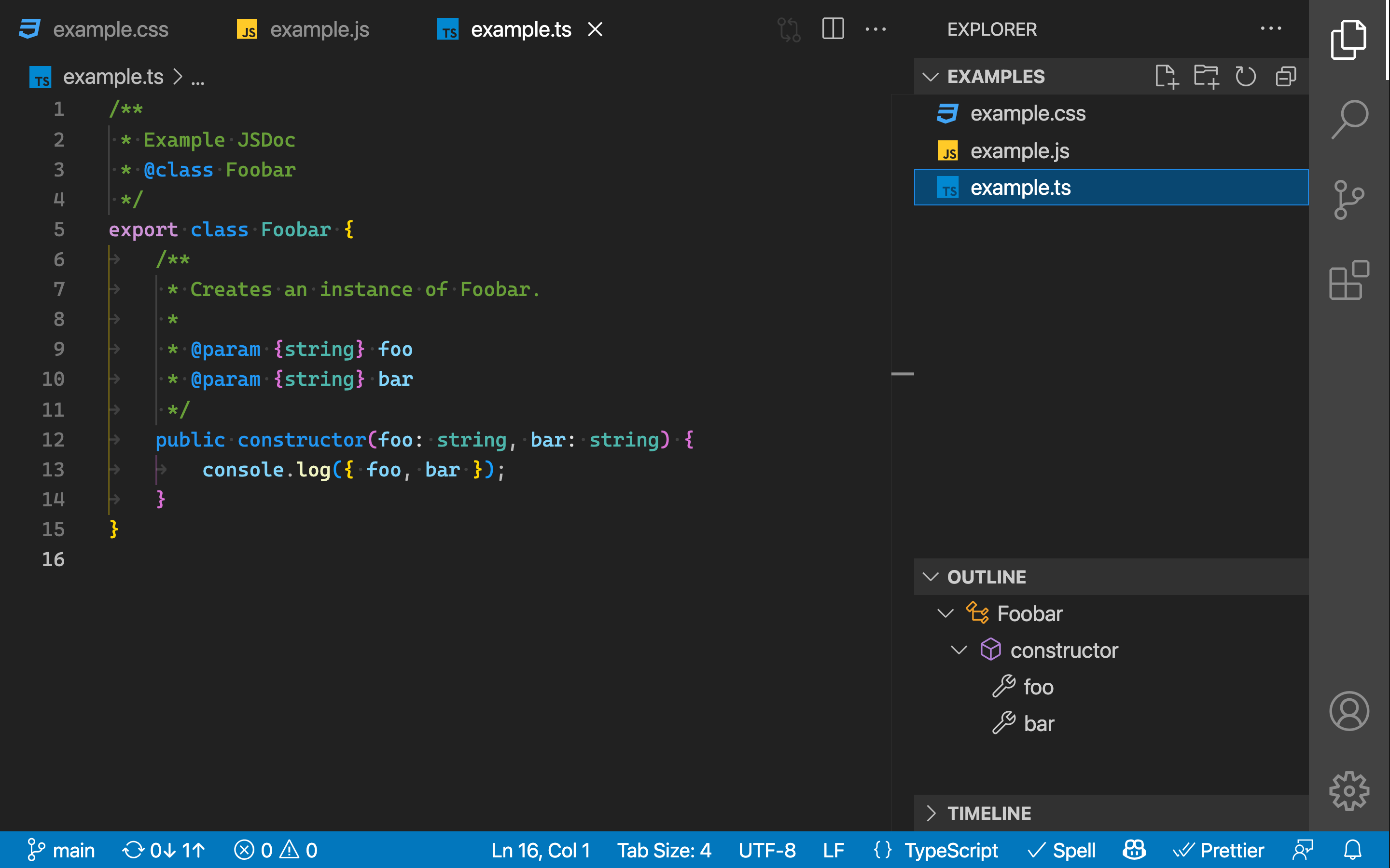 TypeScript screenshot