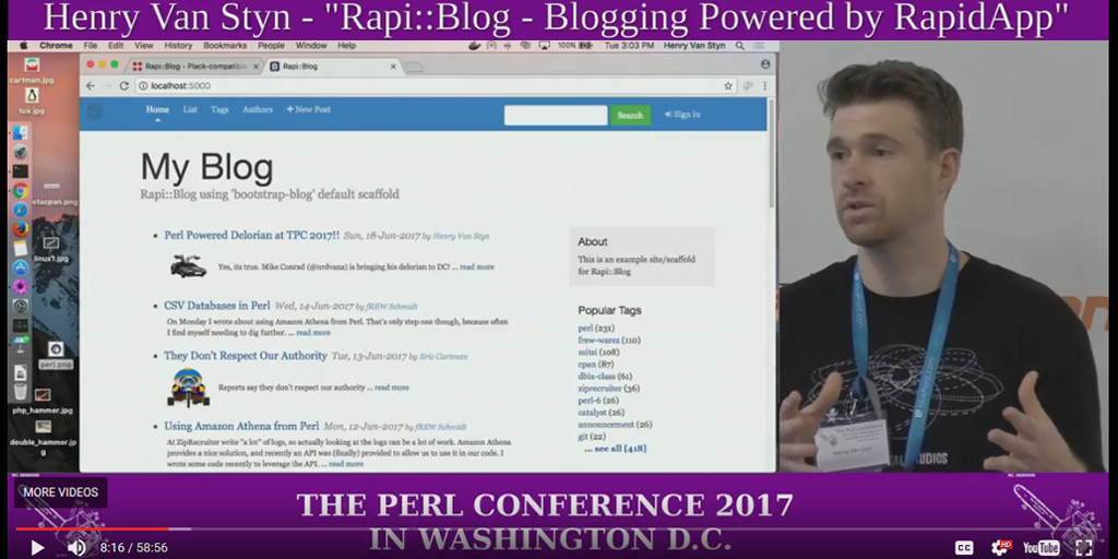 Rapi::Blog talk/video