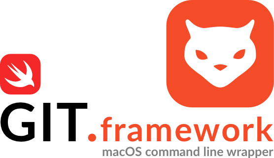 A high-level swift framework to work with git command line in macOS