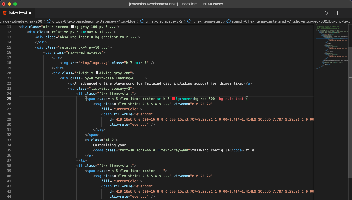 Syntax Highlighting